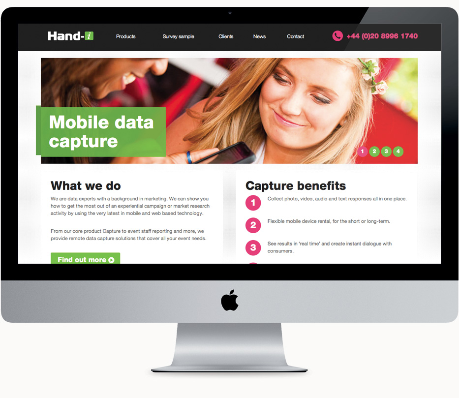 Large screenshot of Hand-i