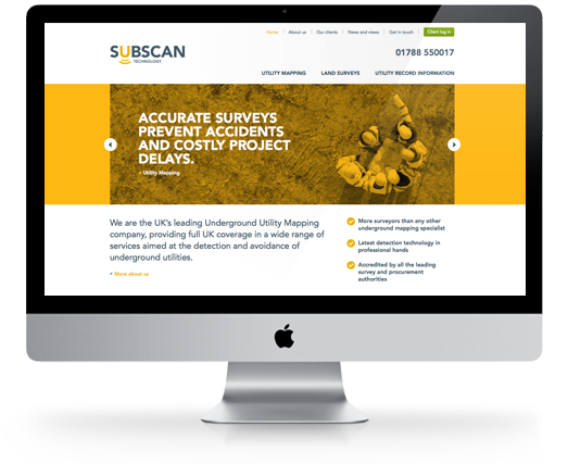 Screenshot of Subscan Technology