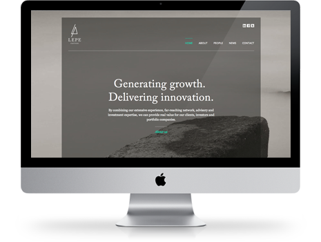 Screenshot of Lepe Partners